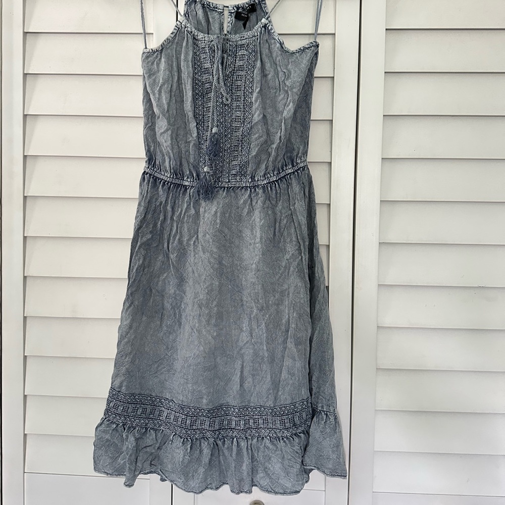 Romeo and Juliet Couture denim looking dress